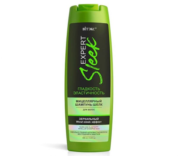 Micellar silk shampoo for hair "EXPERT Sleek. Smoothness and elasticity" (400 ml) (10324182)